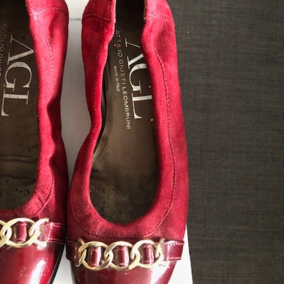 AGL Italian Leather Flat shoes - Picture 2 of 3